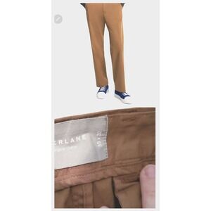 New Everlane Performance  Twill Pleated Chino Pants Trouser Size 35 36x31.5 Tall